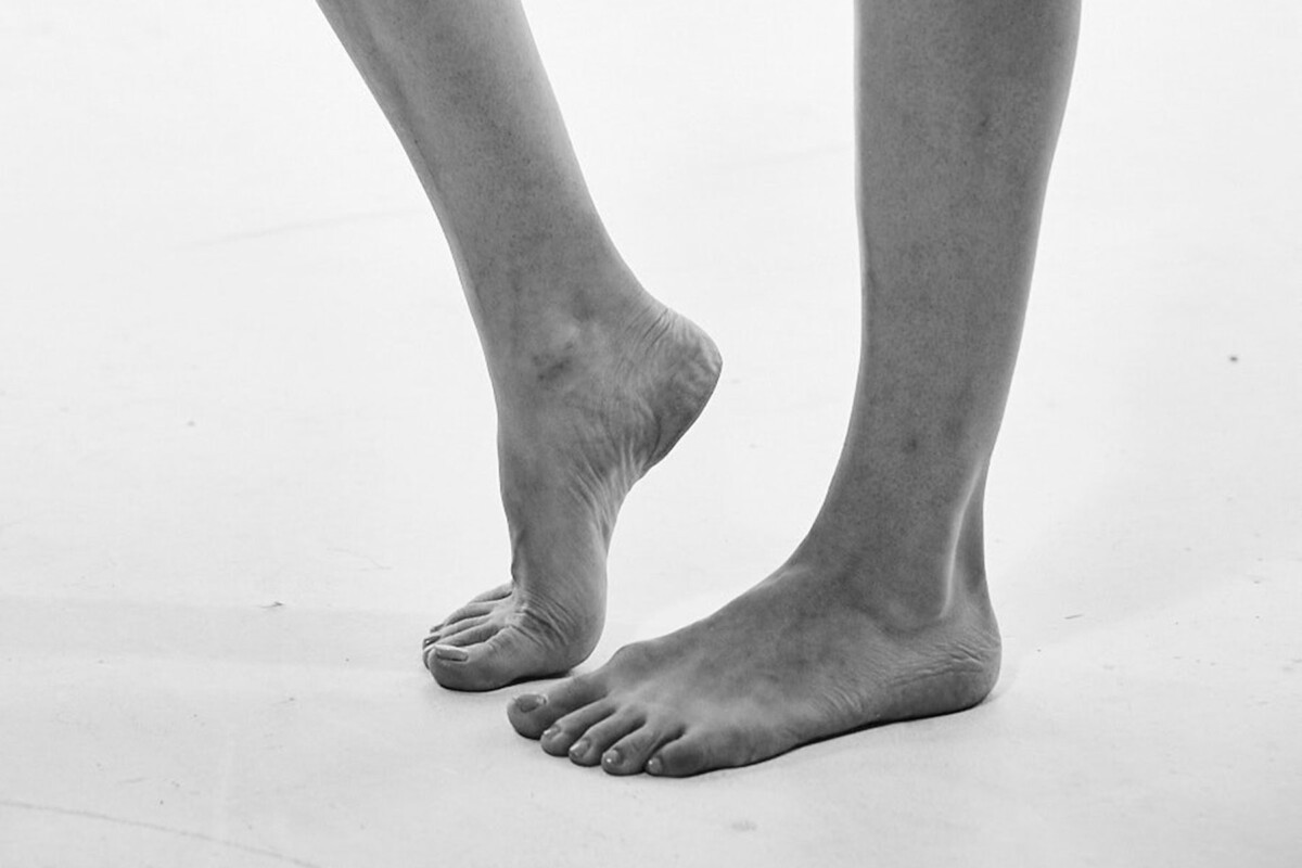 woman's feet