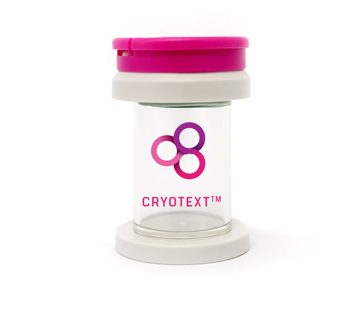 Crytotext Vial